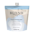INEBRYA Blondesse Crema Decolorante Decolorante Cosmetica Blu per Schiariture Totali e Delicate 500 g