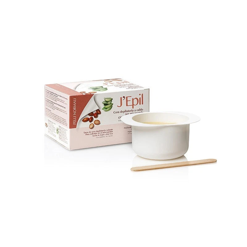 Cera Depilatoria a Caldo per Zone Delicate – Uso Microonde – 300 ml con Spatola