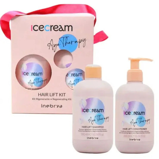 INEBRYA Ice Cream Age Therapy Kit Rigenerante Shampoo 300 ml + Conditioner 300 ml