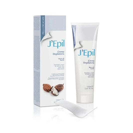 Jepil Crema Depilatoria Pelli Sensibili con Burro di Karité e Calendula – 150 ml