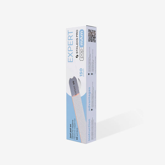 Staleks File di Ricambio PapmAm per Lima Dritta Expert 22 – Grana 150 (50 pz)