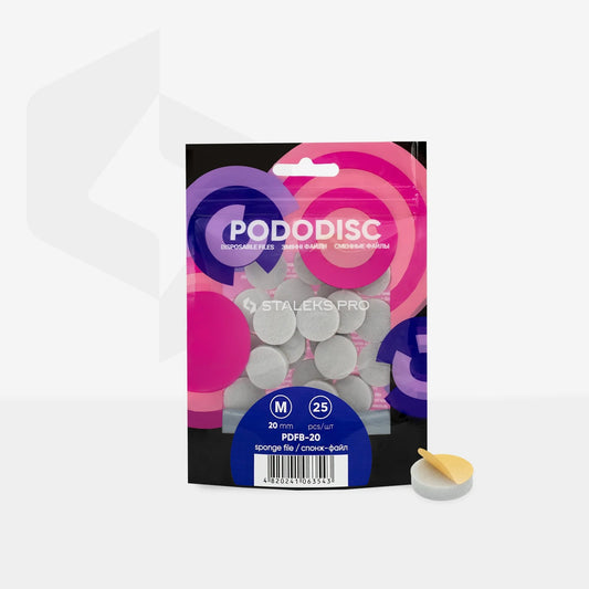 Staleks Buffer per disco per pedicure PODODISC STALEKS PRO M, (25 pz.)