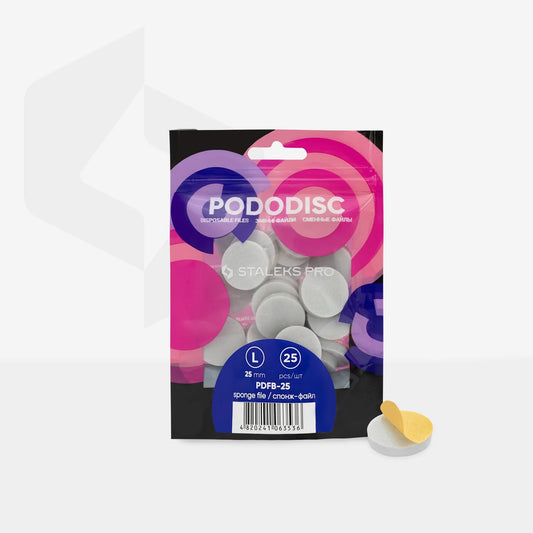 Staleks Buffer per disco per pedicure PODODISC STALEKS PRO L, (25 pz.)