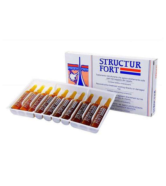 DIKSON Structur Fort Trattamento Ristrutturante – 10 Fiale da 12 ml