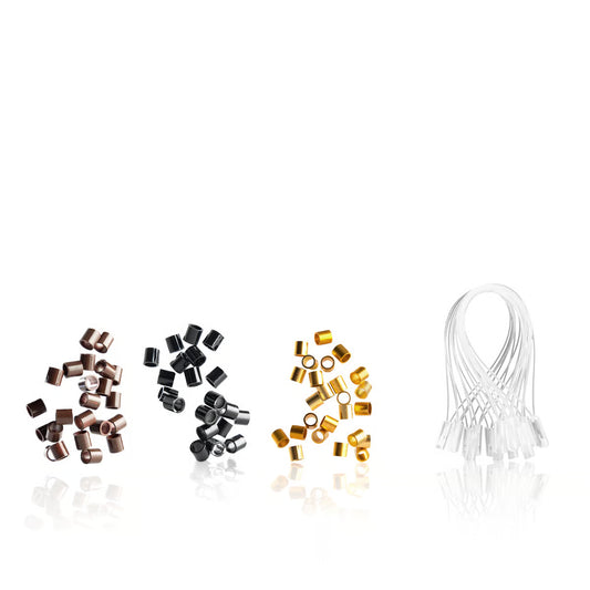 Anellini per Extension Neri Labor – Confezione 500 PZ