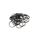 ELASTICO PICCOLO IN PVC COLORE NERO(CONF. 12 TUBI)