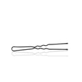 FORCINE LUNGHE ONDULATE NERE CONF. 400GR