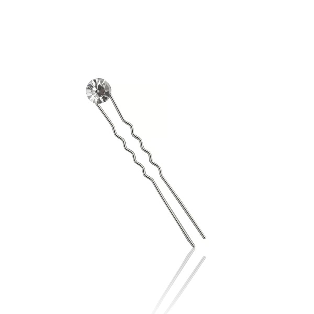 FORCINA RODIATA STRASS NEUTRO LATERALE (CONF12PZ)