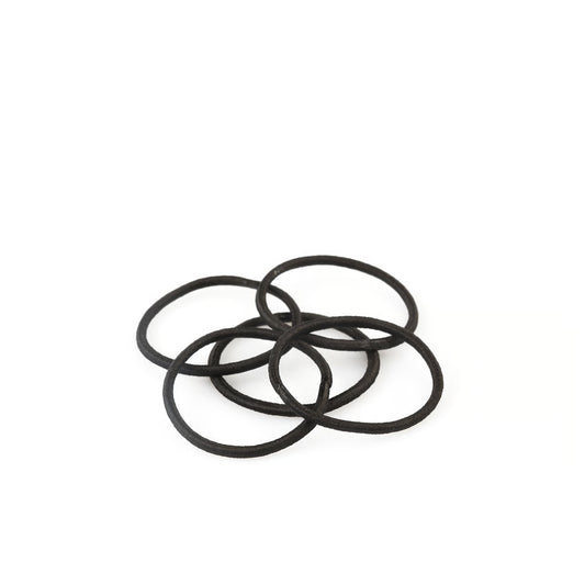 ELASTICO FINE DIAM.CM 4 COLORE NERO (CF.144PZ)